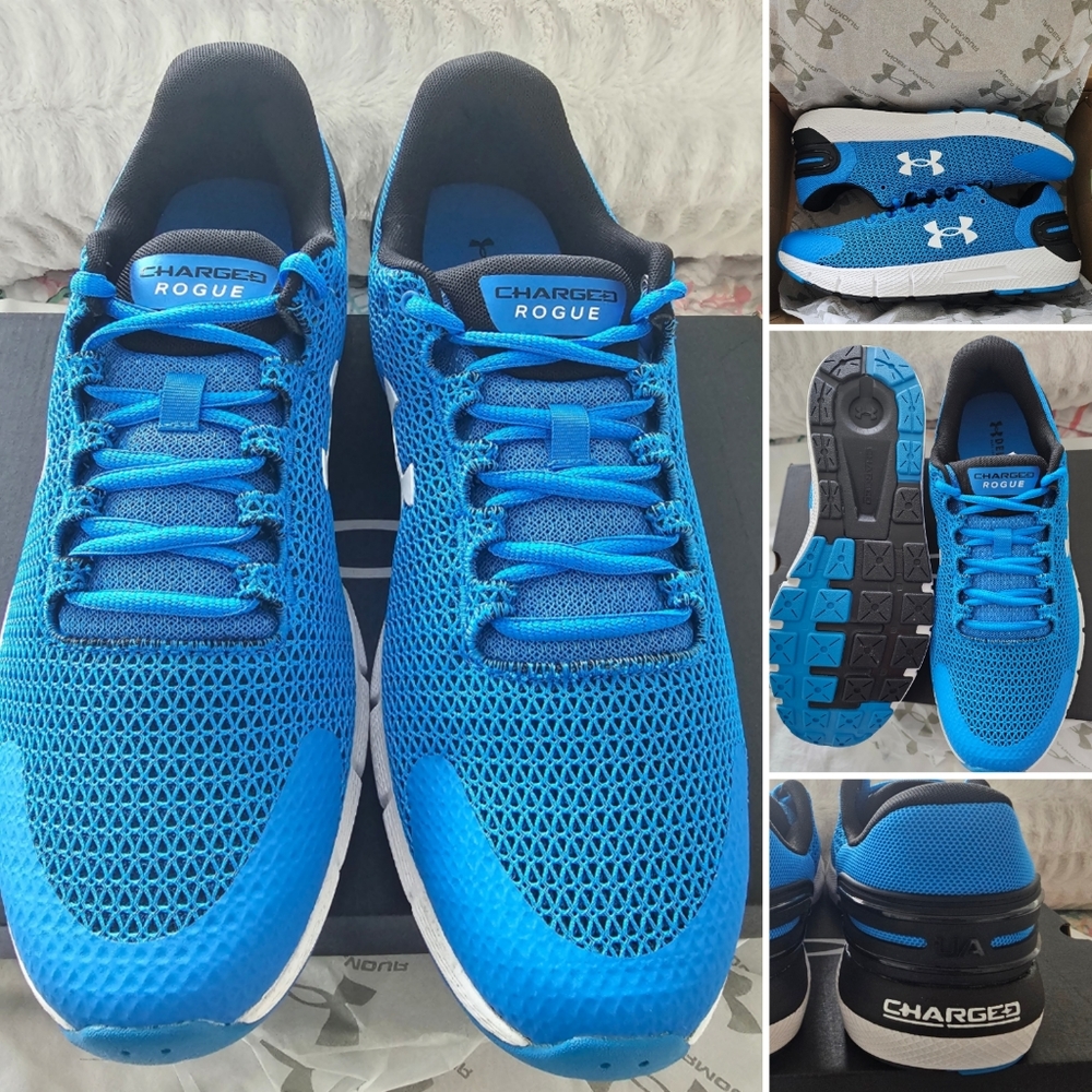 Under Armour Charged Rogue 2.5 Athletic/Running Shoes. Sz 11.5